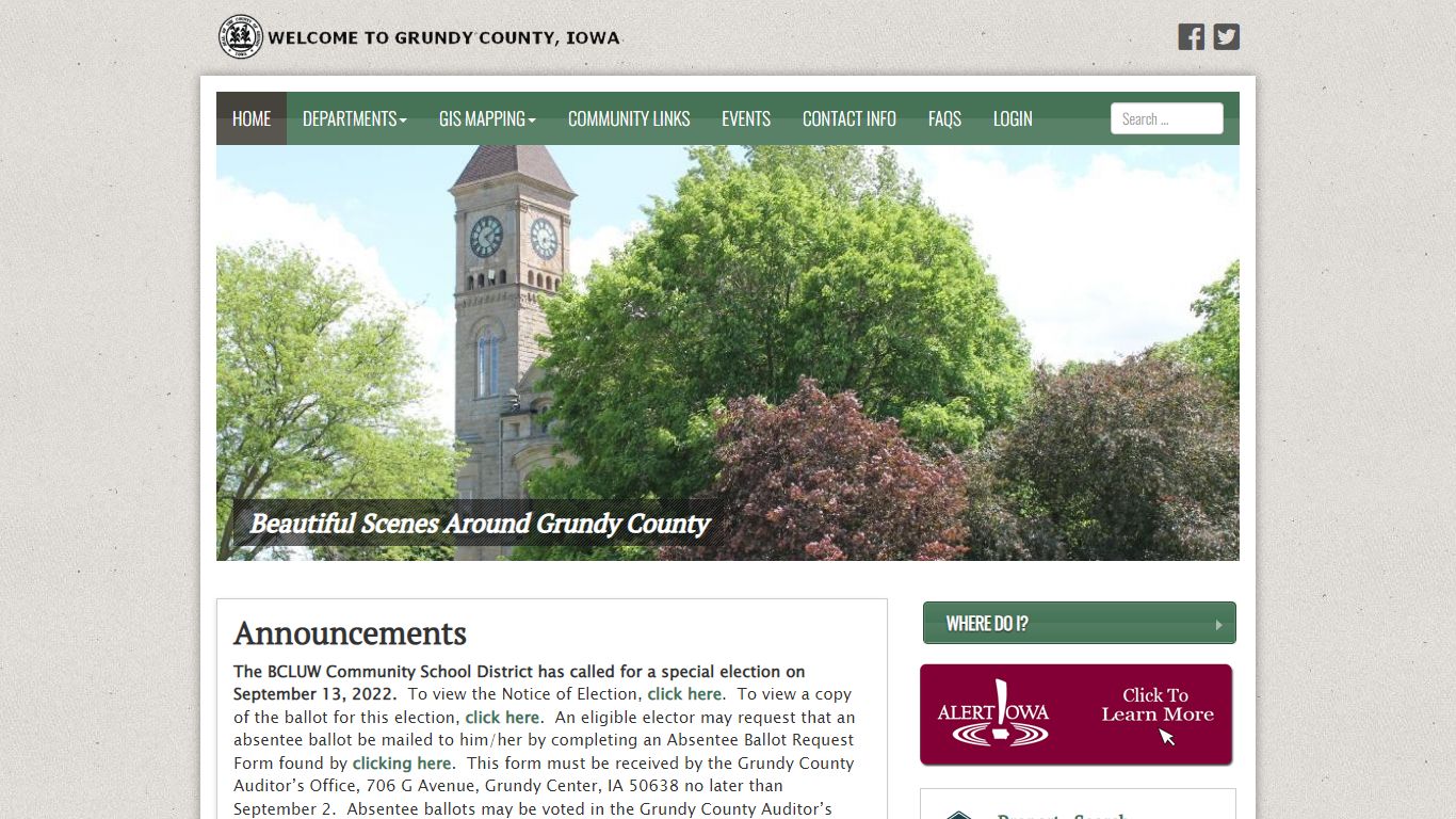 Home - Grundy County, Iowa